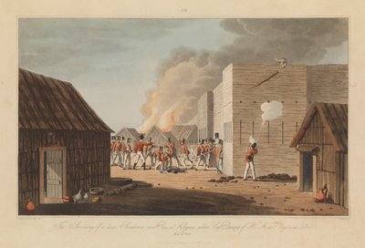 Kuusitoista näkymää Plaves Persian Gulfin joukoissa Arabian merirosvojen vastaisia joukkoja vastaan tekijältä R. (after) Temple