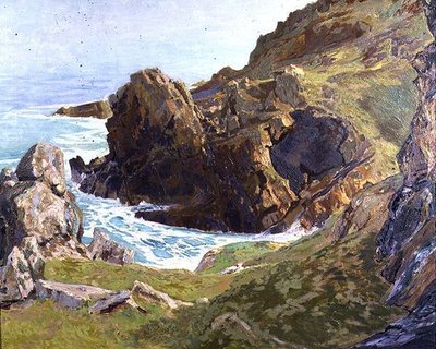 Cornish Cliffs, Zennor tekijältä R. Borlase Smart