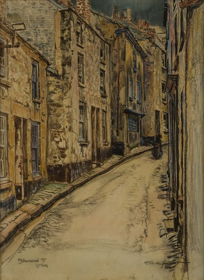 St Andrews Street, St Ives (sekoitettu media) tekijältä R. Borlase Smart
