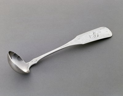 Kauha, c. 1849-1867 (hopea) tekijältä R. Lyman