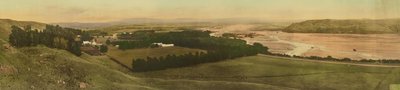 [Uuden-Seelannin maisemapanoraama] tekijältä R. P. Moore