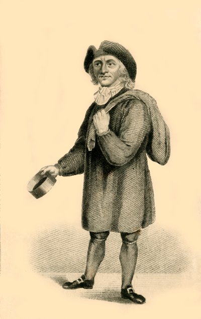 Thomas Britton, Musikaalinen pieni hiilimies, 1821. tekijältä R. Page