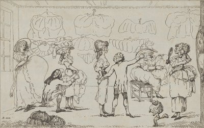The Bum Shop, 11. heinäkuuta 1785. tekijältä R. Rushworth.