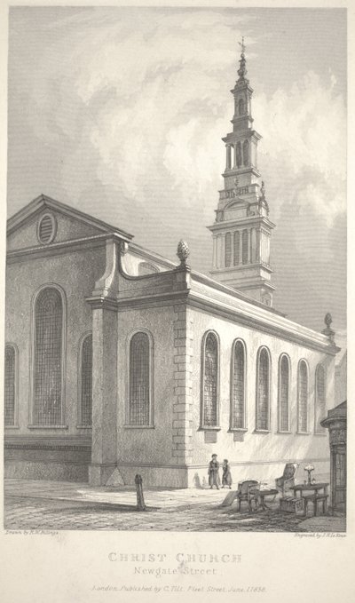 Christ Church, Newgate Street tekijältä R. W. Billings