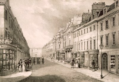 Milsom Street, 1883. tekijältä R. Woodroffe