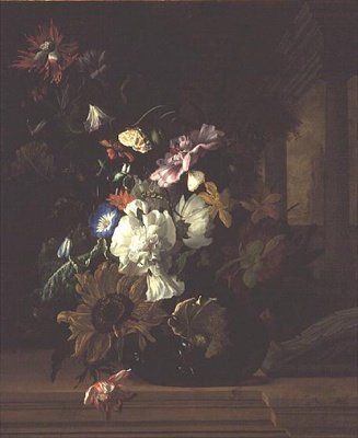 Maljakko kukkia tekijältä Rachel Ruysch
