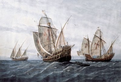 Amerikan löytö 1885 tekijältä Rafael Monleon y Torres