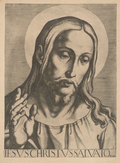 Kristuksen rintakuva tekijältä Raffaello Schiaminossi