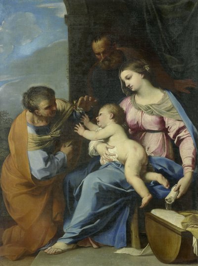Pyhä perhe tekijältä Raffaello Vanni (attributed to)