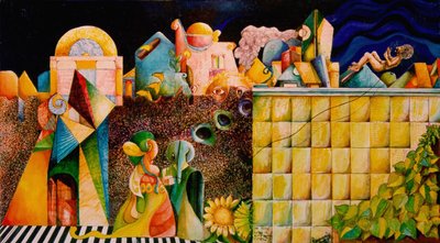 Korkealla korkeiden seinien yläpuolella tekijältä Raimondo Gambino