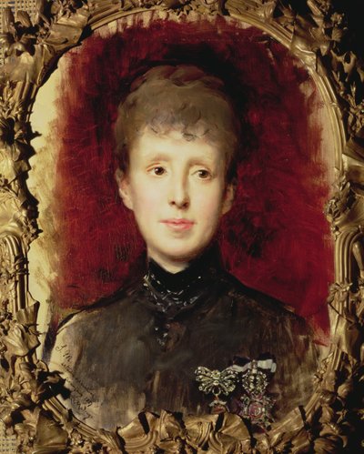 Marie Christine Habsburgista, 1887 tekijältä Raimundo de Madrazo y Garreta