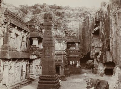 Khalias Rock-Hakattu temppeli, Ellora tekijältä Raja Deen Dayal