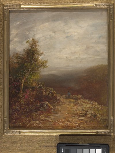 Above The Clouds (öljy kankaalle) tekijältä Ralph Albert Blakelock