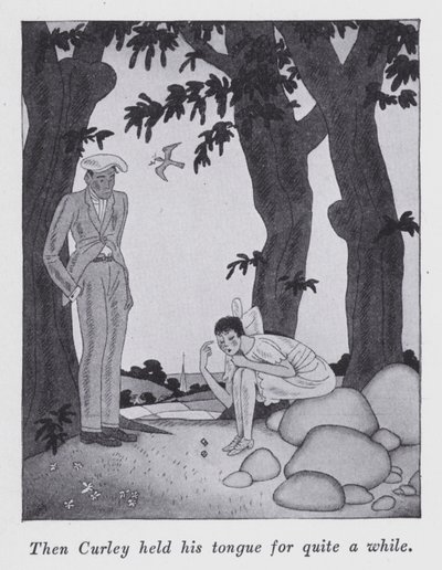 Kuvitus Anita Loosin (litho) "But Gentlemen Marry Brunettes" -kappaleeseen tekijältä Ralph Barton