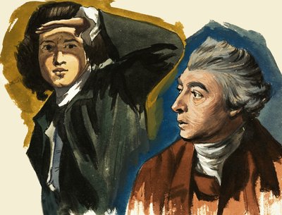 Sir Joshua Reynolds ja Thomas Gainsborough tekijältä Ralph Bruce