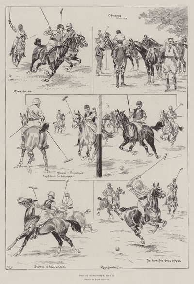 Polo Hurlinghamissa 11. toukokuuta tekijältä Ralph Cleaver