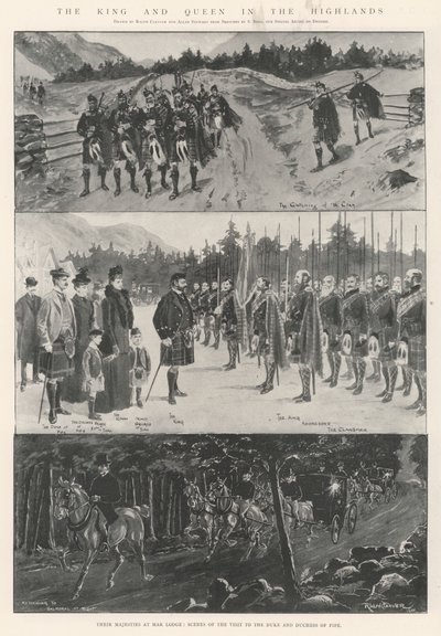 Kuningas ja kuningatar ylämailla tekijältä Ralph Cleaver
