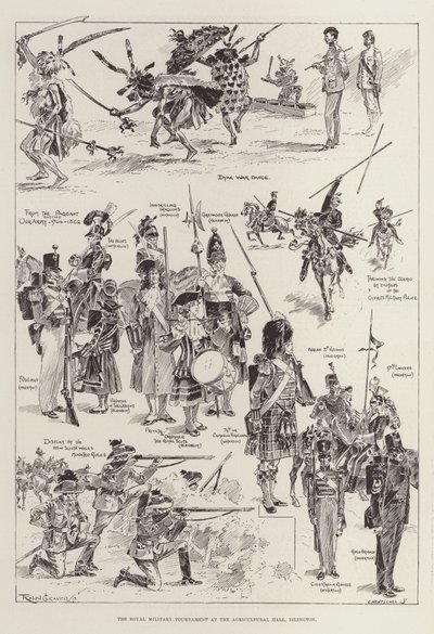 Royal Military Tournament Agricultural Hallissa, Islingtonissa tekijältä Ralph Cleaver