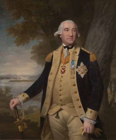 Kenraalimajuri Friedrich Wilhelm Augustus, vapaaherra von Steuben tekijältä Ralph Earl
