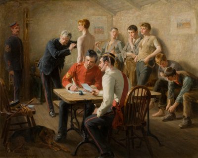 Tohtorin ohittaminen, 1896 tekijältä Ralph Hedley