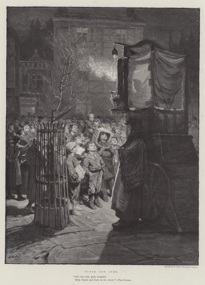 Punch ja Judy tekijältä Ralph Hedley