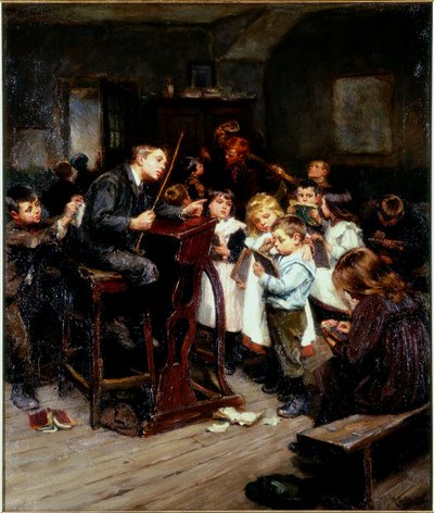 Monitori, 1898 tekijältä Ralph Hedley