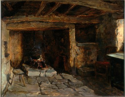 Vanha keittiö tekijältä Ralph Hedley