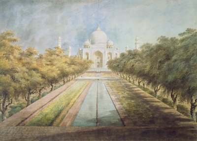 Taj Mahal (vesiväri paperille) tekijältä Ram Sita