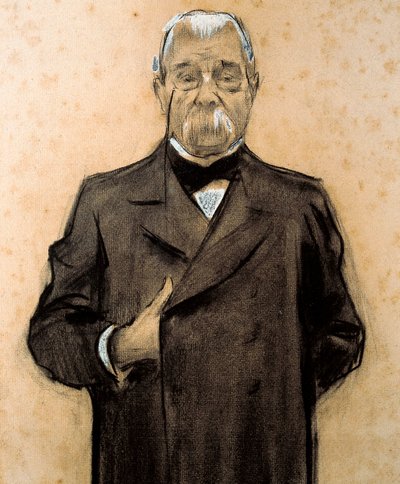 Manuel Duranin muotokuva tekijältä Ramon Casas i Carbo