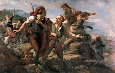 Espanjan vapaussota: Brucin katalonialainen miliisi tekijältä Ramón Martí Alsina