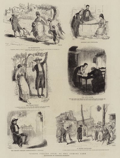 Pohjois-italialaista kansanmusiikkia tekijältä Randolph Caldecott