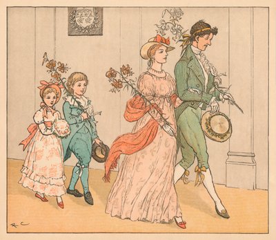 ...Picninniet, ja Joblillies ja Garyulies..., c1885, 1934. tekijältä Randolph Caldecott