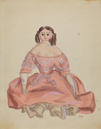 Nukke, c. 1936. tekijältä Raoul Du Bois