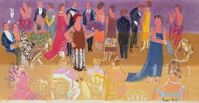 Vastaanotto satama-amiraalin päämajassa tekijältä Raoul Dufy