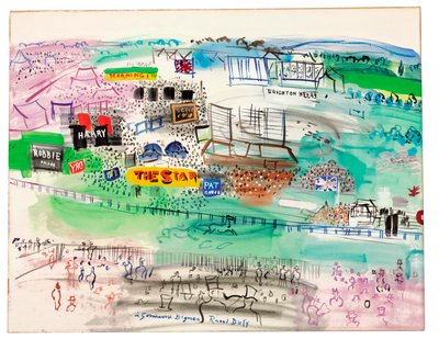 Epsomin ravirata tekijältä Raoul Dufy