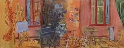 La Frileuse, studio Perpignanissa tekijältä Raoul Dufy