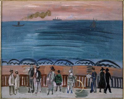 "Sainte-Adressen ranta tekijältä Raoul Dufy