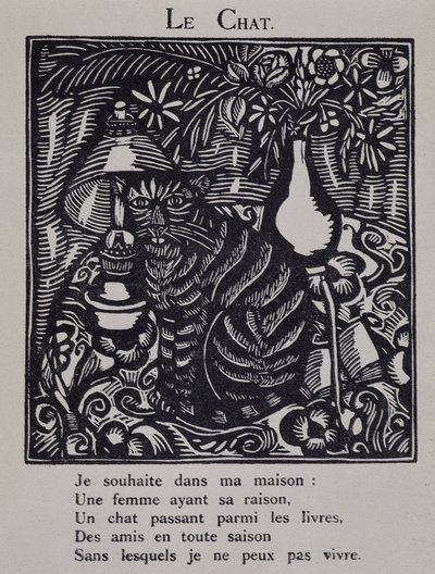 Kissa - teoksessa "Le Bestiaire ou cortege d