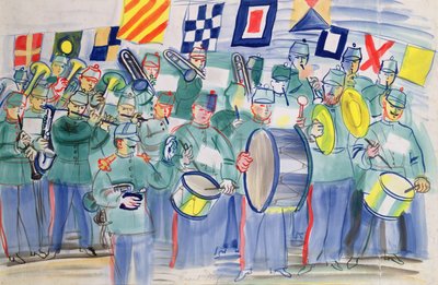 Musiikkia Le Havren tullitalossa tekijältä Raoul Dufy