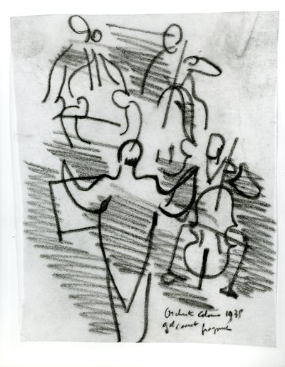 Orchestre Colonne tekijältä Raoul Dufy