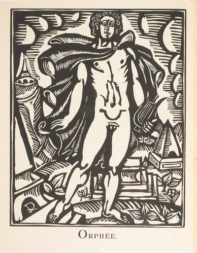 Orfeus, kuvitus Guillaume Apollinairen teoksesta 