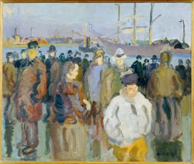 Rouenin laituri tekijältä Raoul Dufy