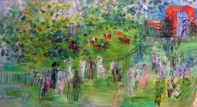 Ascottin kilparata tekijältä Raoul Dufy