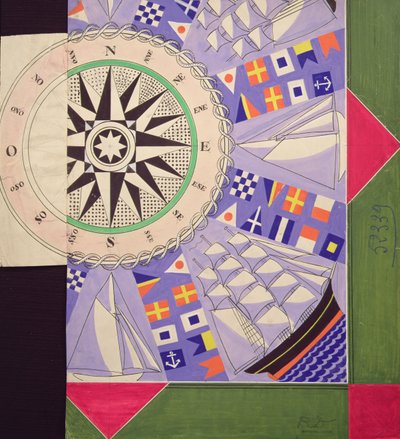 Merimiehen nenäliinat (guassi) tekijältä Raoul Dufy