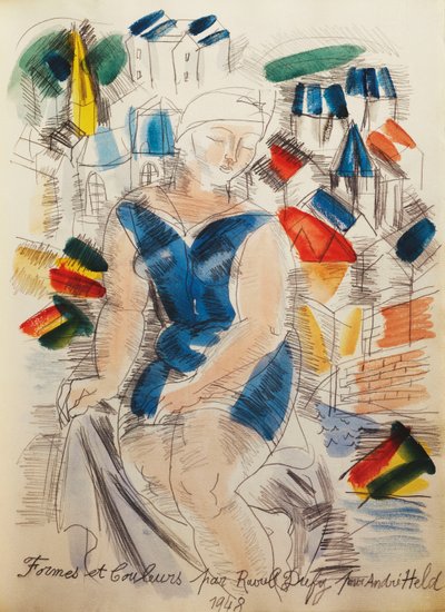 Muodot ja värit; Formes et Couleurs (muodot ja värit) tekijältä Raoul Dufy
