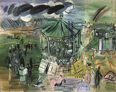 Sunnuntai, musiikkia maaseudulla tekijältä Raoul Dufy