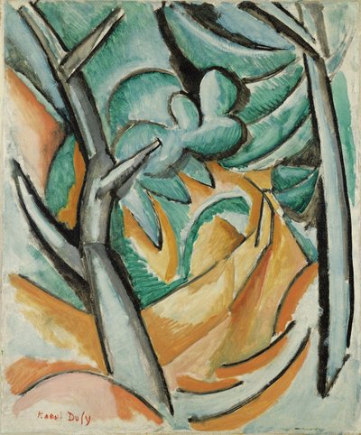 Vihreät puut tekijältä Raoul Dufy