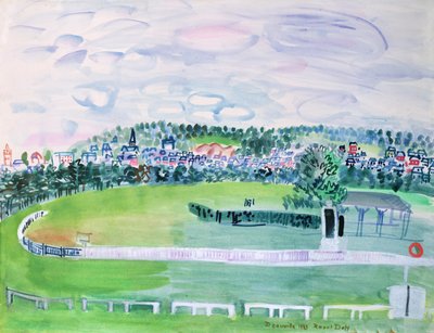 Deauvillen kilparata tekijältä Raoul Dufy