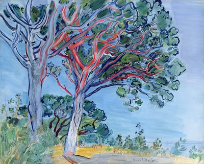 Punainen mänty tekijältä Raoul Dufy