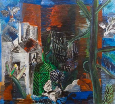 Hylätty puutarha tekijältä Raoul Dufy